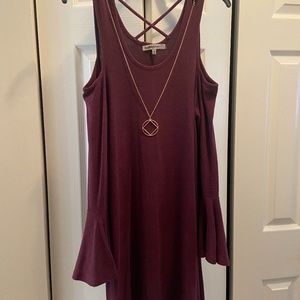 Bailey Blue Burgundy Dress